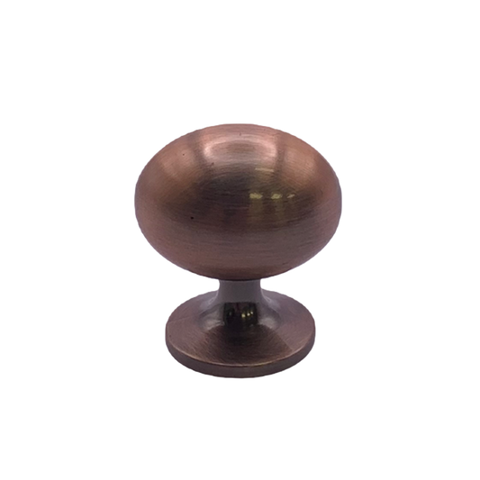 Brushed Orb Knob Handle - ACL608 - American Black Copper/Brushed Nickel