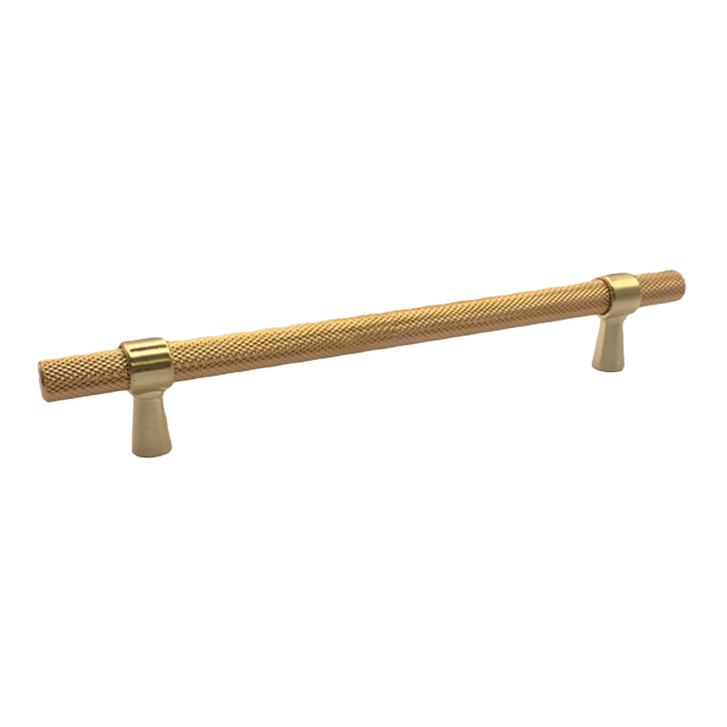 Knurled T Bar Handle - ACL825/828 - Mocha/Black/Gold