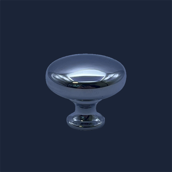 Chrome Smooth Knob Handle - ACL990