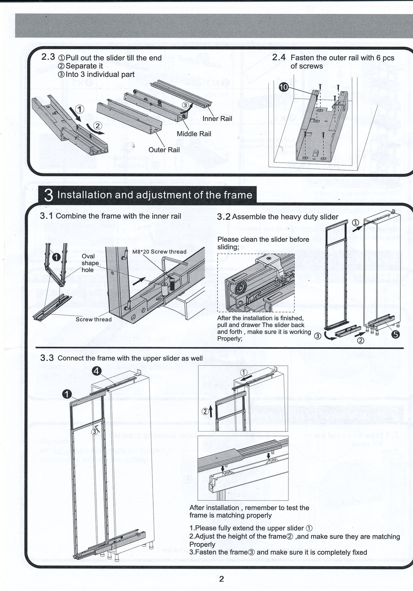 300mm Pull Out Larder Storage