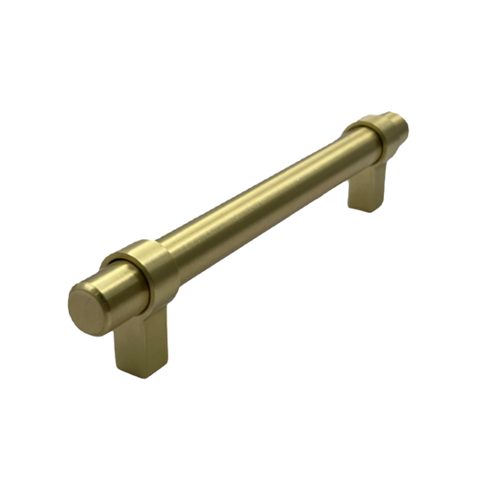 Serano Bar Pull Handle - ACL218 - Gold/Brushed Nickel