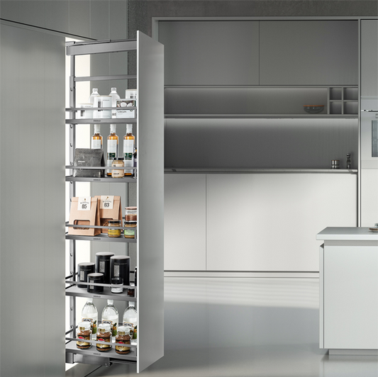 300mm Pull Out Larder Storage