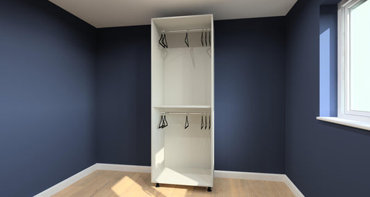 Double Wardrobe + Double Hanging